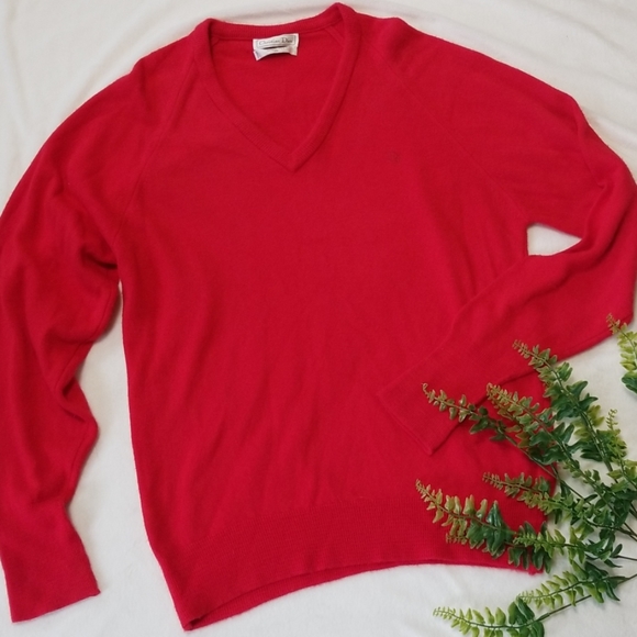 Dior Sweaters - Vintage Christian Dior Vneck Sweater